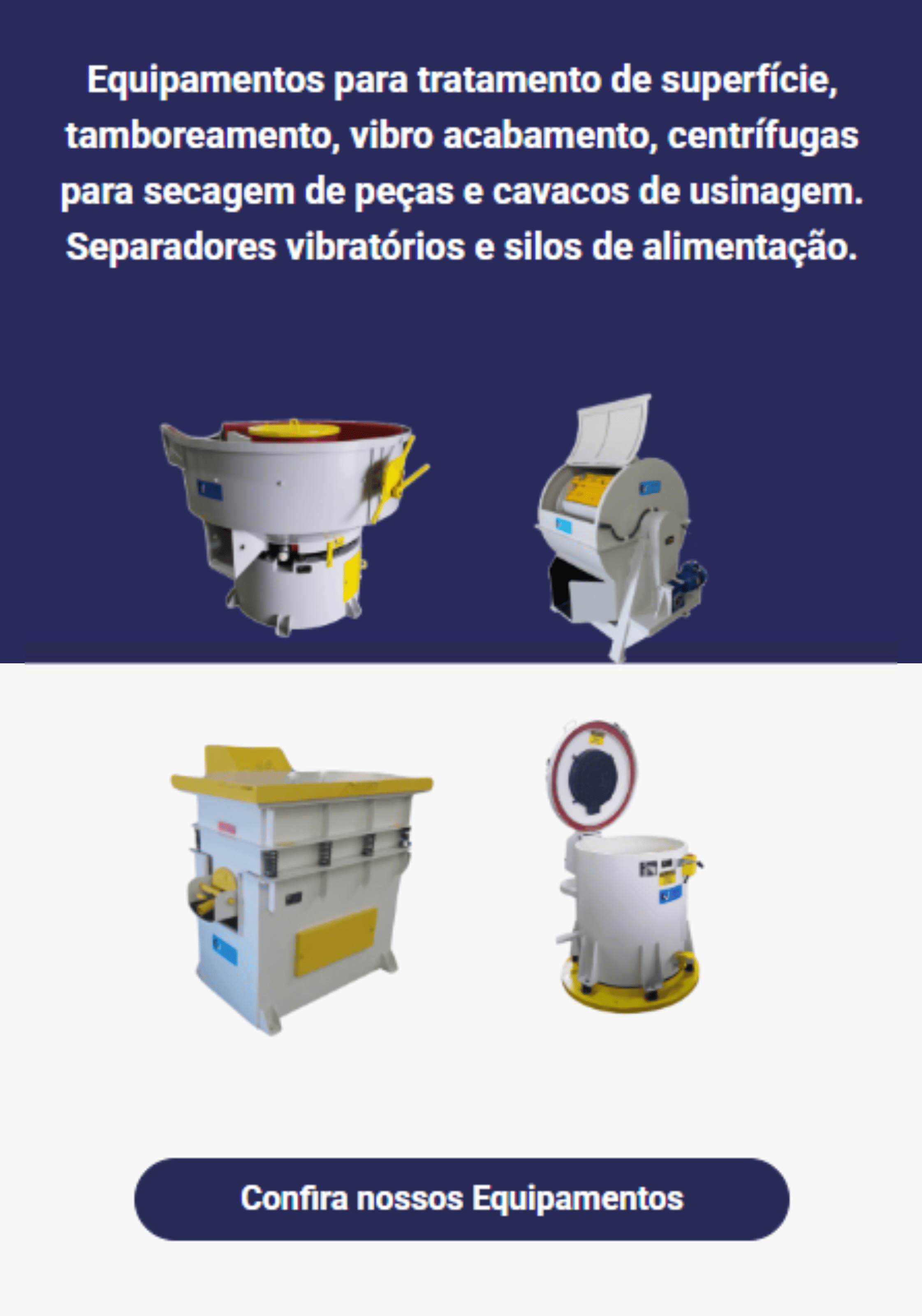 Nossos Equipamentos